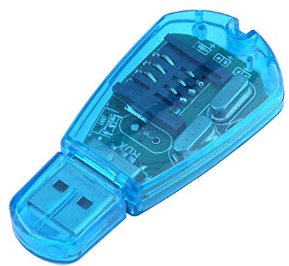 Lettore di Schede SIM USB, Lettore di Copie di Backup GSM CDMA Telefono Cellulare SMS Backup Copia Clonazione Scrittore CD Lettore di Smart Card Adattatore per PC Laptop