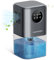Luftentfeuchter Elektrischer 1700ml, Homtronics Luftentfeuchter Tragbarer Raumentfeuchter, Entfeuchter Klein Leise, Automatisches Abtauen, Mini Dehumidifier für Badezimmer, Schlafzimmer, Schrank, Büro