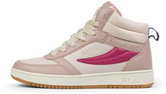 FILA Baskets Rega Nf Mid Teens Unisexes pour Enfant, Pale Mauve, 39 EU