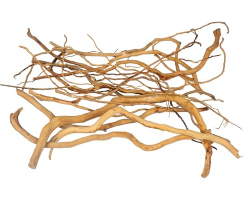 emours Natural Aquarium Driftwood, [170g] (20–40 cm /8–16 in) - Unique Root/Spider Wood Branches for Aquascaping, Planted Tanks & Terrariums, Fish & Plants Decoration, Each Piece One-of-a-Kind(Mixed)