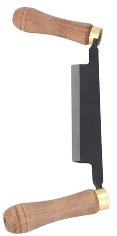 Dpofirs Disegna Taglierina Efficiente Strumento per la Lavorazione del Legno per Piallare e Raschiare 6 Pollici con Fodero in Pelle per Falegnami
