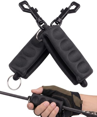 JIRVEX 2 Stück Pfeilzieher Bogenschießen aus Gummi mit Gürtelclip Schwarz Pfeil Puller für Zielscheibe Bogenschießen Zubehör zum Einfachen Pfeilziehen und Handschutz für Pfeile und Bogen