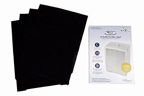 Whirlpool Genuine 8171433K Active Carbon Small Pre-Filters (4pk), Fits Air Purifier Model AP25030K, APR25130L, APR25530L