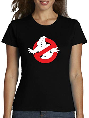 the Fan Tee Camiseta para Mujer Cazafantasmas Ghostbusters Mocosete Retro 004 S