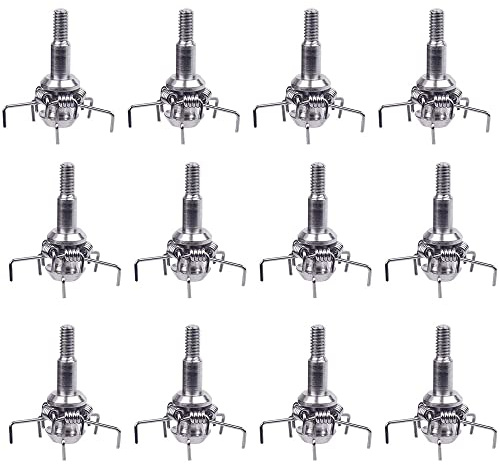 CENPEK 12 Stück Bogenschießen Broadheads, kleine Spielpfeile für die Jagd kleines Spiel scharfe Judohammer Armbrust Compound Bogen Pfeilspitzen