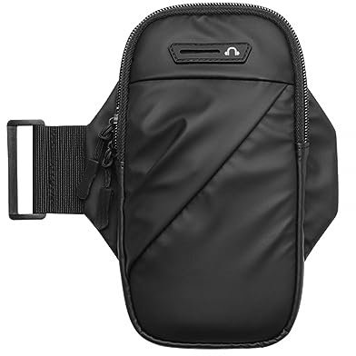 Sports Armband Bag,6.8 Running Phone Holder with Key Pouch & Headphone Slots for Jogging, Cycling,Hiking