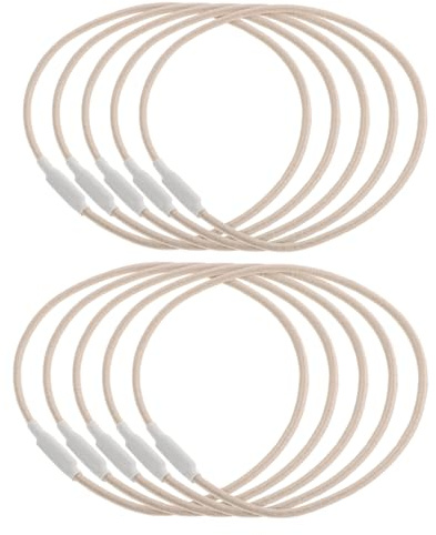 FRCOLOR 10pezzi Fascette Di Ricambio Per Morsetto Di Supporto Fascette Di Gomma Anello Di Gomma Per Morsetto Di Supporto Per Clip Del Microfono