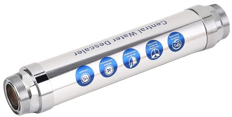Luocute Descalcificador de Agua sin Sal, de Ablandador de Agua Magnético de Acero Inoxidable para Toda la Casa, con Imanes de Alta Resistencia para Lavavajillas de Ducha (3/4 pulgada (DN20))