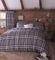 Catherine Lansfield Kelso Parure de lit Simple réversible avec Housse de Couette et taie d'oreiller Gris Anthracite