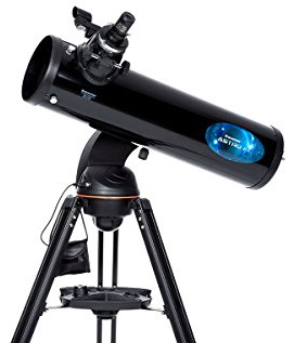 Celestron 22203 AstroFi 130 Wireless Reflecting Telescope, Black
