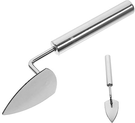 POPETPOP Pala de Mano para Jardín Excavadora Manual para Desmalezar Y Aflojar El Suelo de Forma Ergonómica