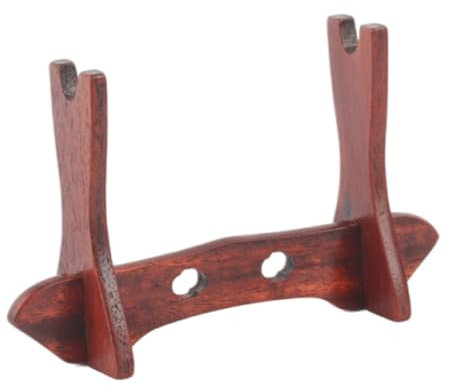 Miniature Knife Display Stand,Decorative Fixed Sword Stand,Sword Stand Samurai Stand,For Sword Knife Dagger Wand Table Decoration,Blood Sandalwood,for Displaying