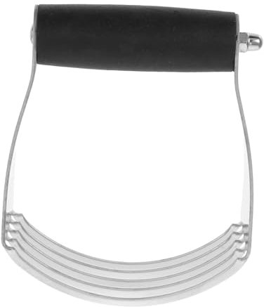 MAGICLULU Mélangeur à Pâte Acier Inoxydable Coupe-beurre Et Grattoir à Farine Outil De Cuisson Pour Mélanger Et Couper La Pâte