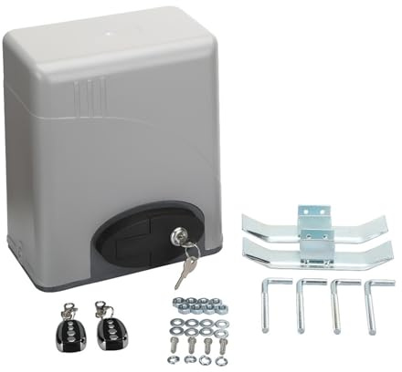 Ouvre-porte automatique, Ouvre-porte coulissant électrique automatique 240V, for poids de porte de 600kg, Compatible avec l'ouvre-porte GSM (ouvre-porte GSM en option)(110V with gsm)