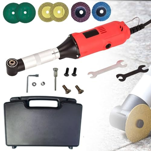 Limpiadora Eléctrica De Juntas De Baldosas, Abridora De Juntas For Suelos De Baldosas, Herramienta Ranuradora De Grietas Y Huecos De 15000 RPM, 6 Velocidades Ajustables, For Pulir