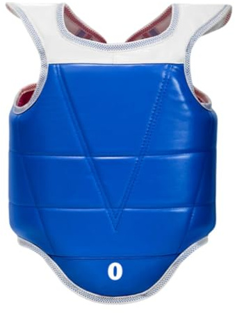 UnifearPro Pectoral de Karaté, Plastron de Boxe, équipement MMA Réversible, Rembourrage de Protection pour L'entraînement et Le Sparring en Arts Martiaux