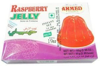Ahmed Raspberry Jelly (Vegetarian) - 85g x 3