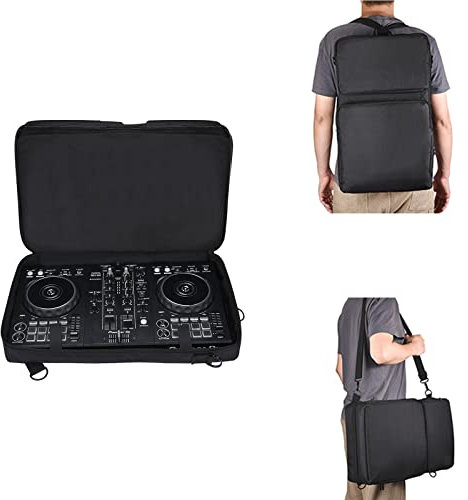 Baomaeyea Sac de Transport pour Pioneer DJ Pioneer avec bandoulière, Sac de Rangement de Voyage en Coton Doux 6 mm pour contrôleur DJ DDJ 400 FLX4 SB3 / DJ 202 / Inpulse 300 / Traktor Kontrol S2 Mk3