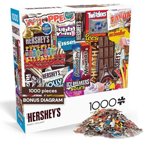 Buffalo Games Hershey's Sweet Collage, 1000 Piece Puzzle for Adults