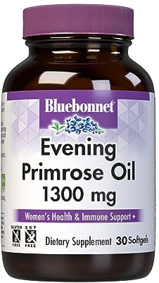 Bluebonnet Evening Primrose Oil Softgels, 1300 mg, 90 Count
