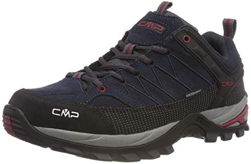 CMP Rigel Low, Herren Trekking- & Wanderhalbschuhe, Grau (Asphalt-Syrah 62BN), 43 EU (8.5 UK)