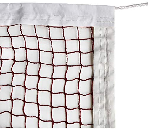DOURR Badminton Tournament Net with Rope Cable (20 FT x 2.5 FT) (with Nylon Rope Cable)