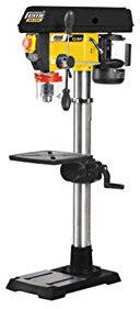 Taladro de columna de banco de trabajo, 1400 rpm, 460 W, 845 mm