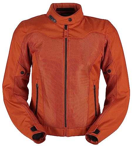 Furygan MISTRAL LADY EVO D3O - BLOUSON/VESTE DE MOTO pour FEMMES - PROTECTION D3O - ULTRA VENTILATION - INSERTS RETRO REFLECHISSANTS - TOURING,URBAIN