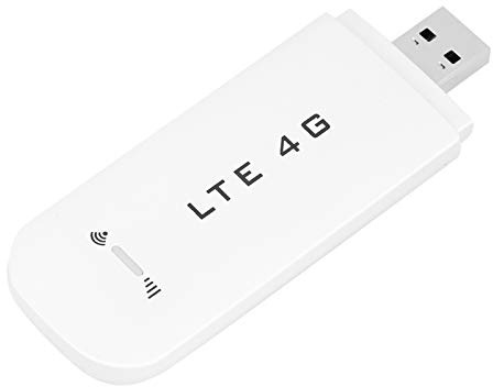 Clé USB WiFi, Adaptateur Réseau USB 4G LTE sans Fil WiFi Hotspot Router Modem Stick, Routeur de Voyage sans Fil Portable UL50M/DL150Mbps pour Une Utilisation Partagée (avec Wi-FI)