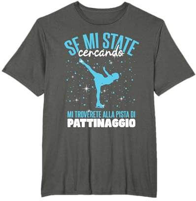 Divertente Pattinaggio Artistico Pattinaggio di Figura Maglietta