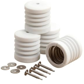 Sleepytroll Bettwippfüße (4er Set) – Wiegenfunktion fürs Babybett | Für Nutzung mit Baby Rocker Gen 2 & Bettadapter | Inkl. Schrauben & Anleitung | Für Holzfüße