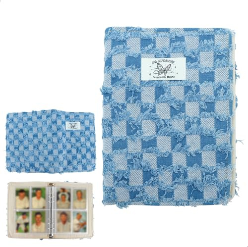 Binder Toploader, kortpärm, Scrapbooking-album med 20 sidor, fotopärm, spelkortshylla, sportkortssamling, cowboy samlaralbum