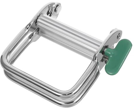 Anneome Spremitore Portatile per Pigmenti in Metallo per Scultura in Ceramica, Modellatura Dell'argilla, Progetti Artistici Fai da Te E Pittura, Dispenser A Tubo Regolabile