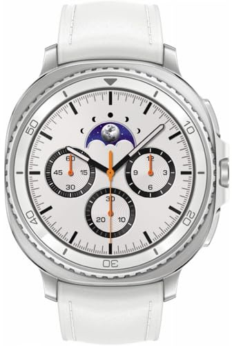 Samsung Galaxy Watch 8 Classic 3,3 cm (1.3) AMOLED 46 mm Digitale 438 x 438 Pixel Touch Screen 4G Argento Wi-Fi GPS (satellitare)