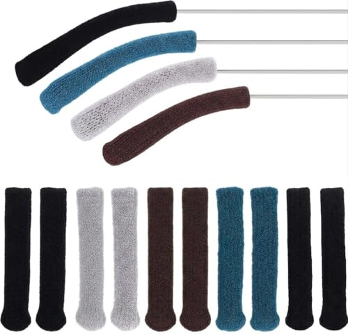10pcs Glasses Ear Cushions Soft Cotton Eyeglass Grips Behind Ears Anti Slip