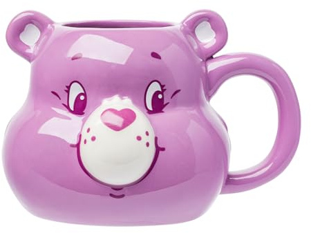 Silver Buffalo Care Bears Share Bear Ceramic 3D Sculpted Mug, 20 Ounces