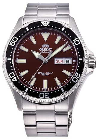 Orient Sportuhr RA-AA0003R19B, Weinrot, sportlich