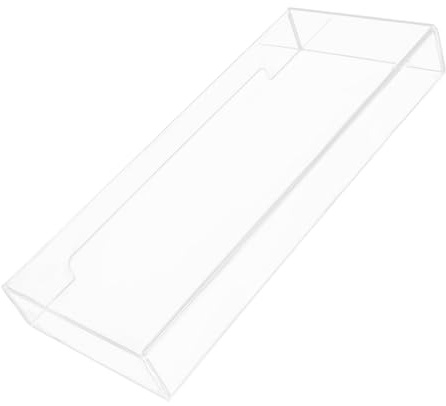 Garneck Copertura Per Tastiera Rigida in Acrilico Trasparente - Protezione Completa Per Tastiera PC Fisso - Anti Polvere e Anti Graffi Design Elegante e Portatile Ideale Per Ufficio e Casa