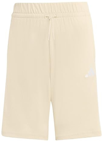adidas Unisex Kids Essentials Shorts, Crystal Linen/White, 11-12 Years