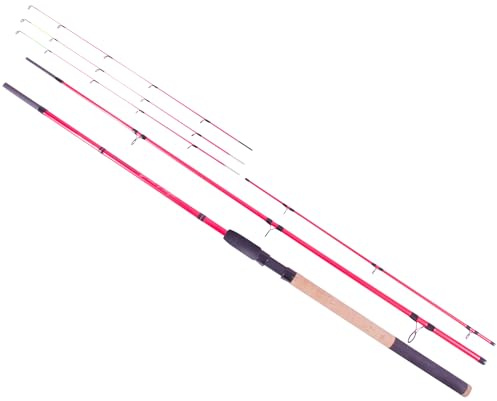 Ultimate Canna da Feeder Pink 3.00m (40-80g) (3-Pezzi) - Canna da Feeder