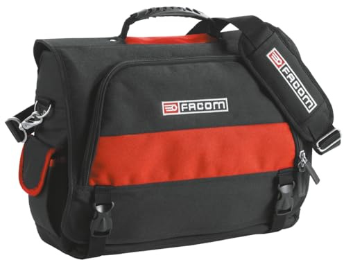 Facom Polyester Werkzeugtasche mit Reißverschluss, 150mm x 460mm x 350mm mit Tragriemen