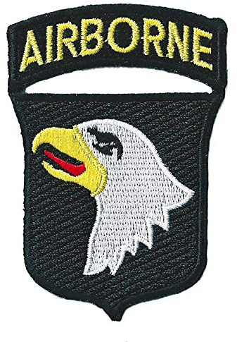 Patche écusson Airborne division US army aigle patch brodé thermocollant