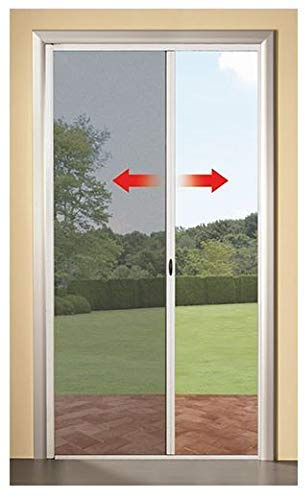 ZANZARIERA A RULLO FINESTRA E PORTA BALCONE RIDUCIBILE KIT FAI DA TE (150x250 Marrone Porta/Balcone)