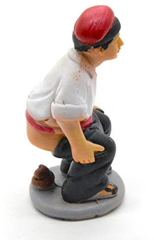 Figur der versteckten Krippen, 11 cm. Finden Sie die Weihnachtsfigur. Der Mann, der jagt. Figur. Weihnachts-Szene-Set, Figuren, Jesus. 3 Könige. Modelle im Maßstab