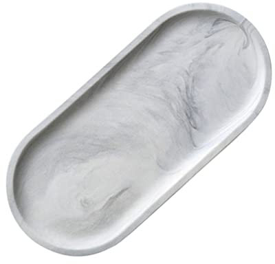 Cabilock Serviertablett Platte Keramik Küchentablett Frühstück Servierplatte Ovale Käseplatte Dekoratives Geschirr