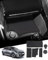 WEIPIN Gummimatten Antirutschmatten kompatibel mit Peugeot 208 e-208/Peugeot 2008 e-2008 Restyling 2020-2024 2025, Mittelkonsole Matten, Türnaht Matten für 208 e-208 Zubehör