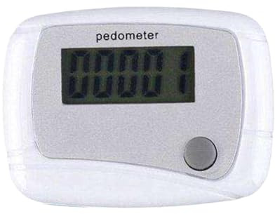 Contapassi | Contapassi Digitale Con Display LCD | Monitor Giornaliero LCD per Trekking Escursioni Sport Attività All'Aperto e Allenamenti Indoor