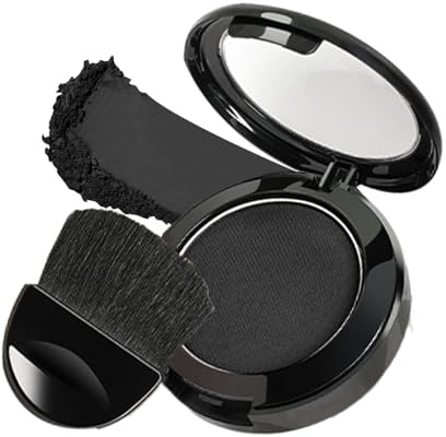 Polvo de sombreado rico en cabello, fórmula impermeable, 5.5 g, cobertura de cabello gris de sombra hirelina, polvo de línea de línea mejorado, de larga duración, para impulso de confianza diaria