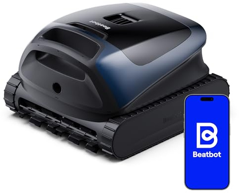 Beatbot Sora 30 Poolroboter, 25700 LPH, 3-Zonen, 5L Filterkorb, Tiefblau