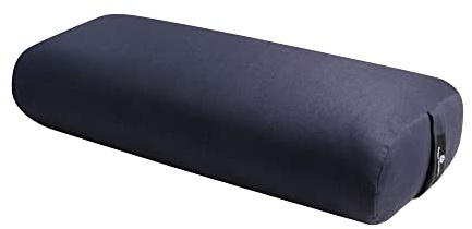 Hugger Mugger Standard Yoga Bolster (Blue)